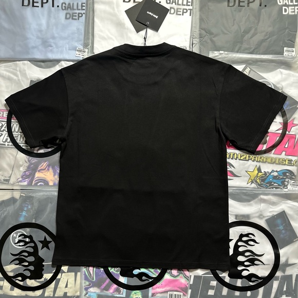 Palm Angels Milano Sprayed Logo T-shirt ‘Black’ - Picture 4 of 5